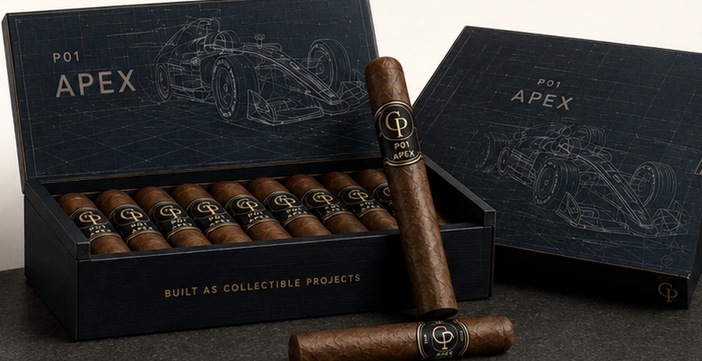 Project 01 Apex technical cigar artwork